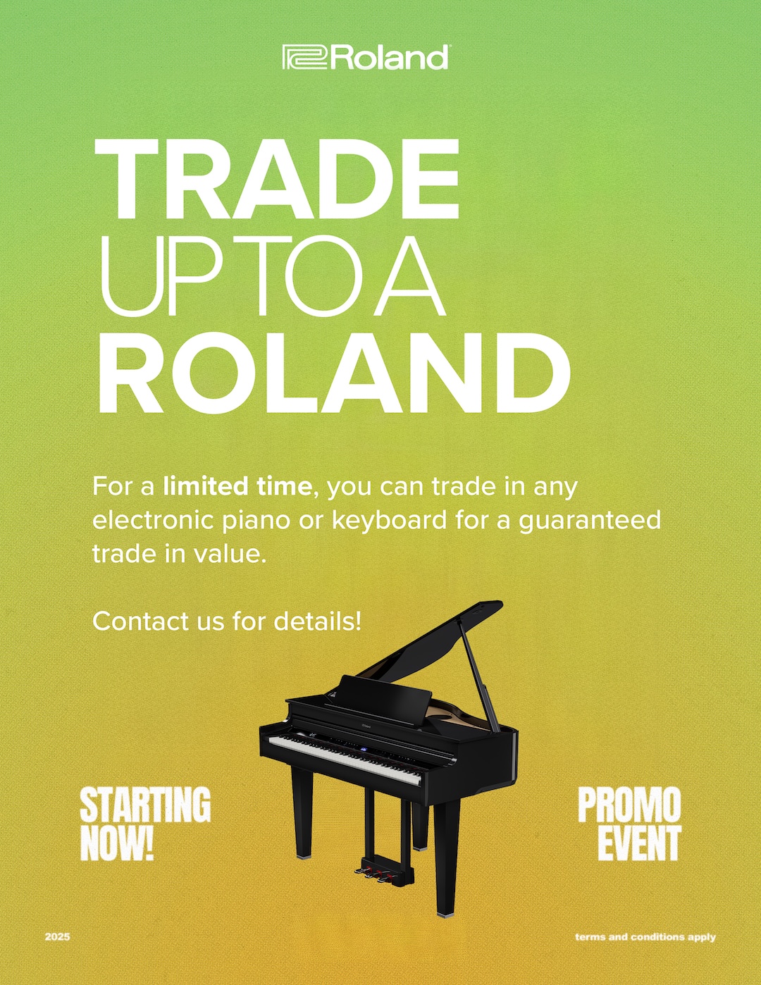 RCM Piano Trade Up